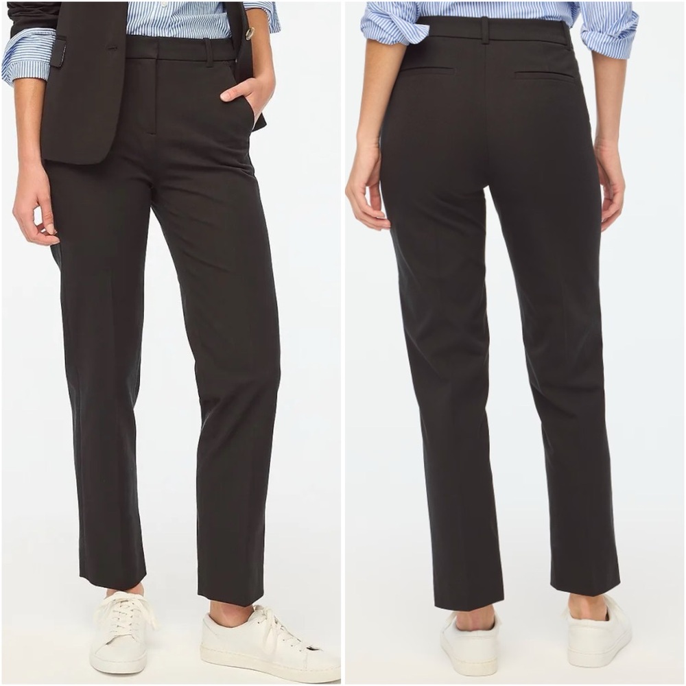 🆕•J.CREW• straight leg black pant